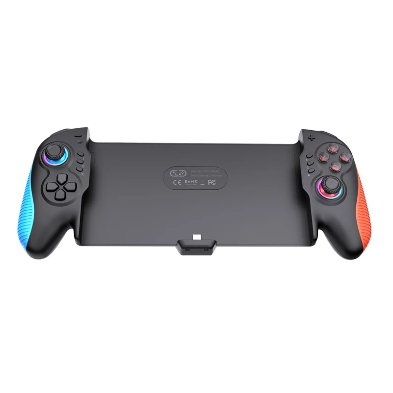 Comando Zruxe Para Nintendo Switch 2 Stk-7067 Sem Fios Com Giroscópio De 9 Eixos E Efeito Hall