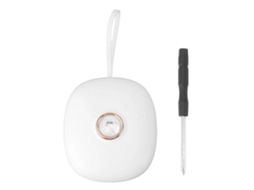 Despertador Digital Vibratório Eletrônico Led Portátil Em Abs, 11x9x3cm, Ideal Para Auxiliar Nos Estudos E Para Acordar De Estudantes E Crianças.