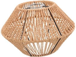 Abajur Decorativo Suspenso em Rattan Trançado para Lustre de Teto SFUSHOS