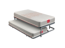 Pack PIKOLIN - Cama com Gaveta 2 Colchões Espuma (105 x 190 - 37 Cm de Altura)