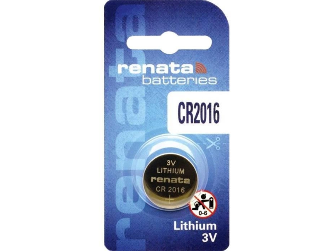 4 Baterias RENATA Cr2016 Lítio 3V