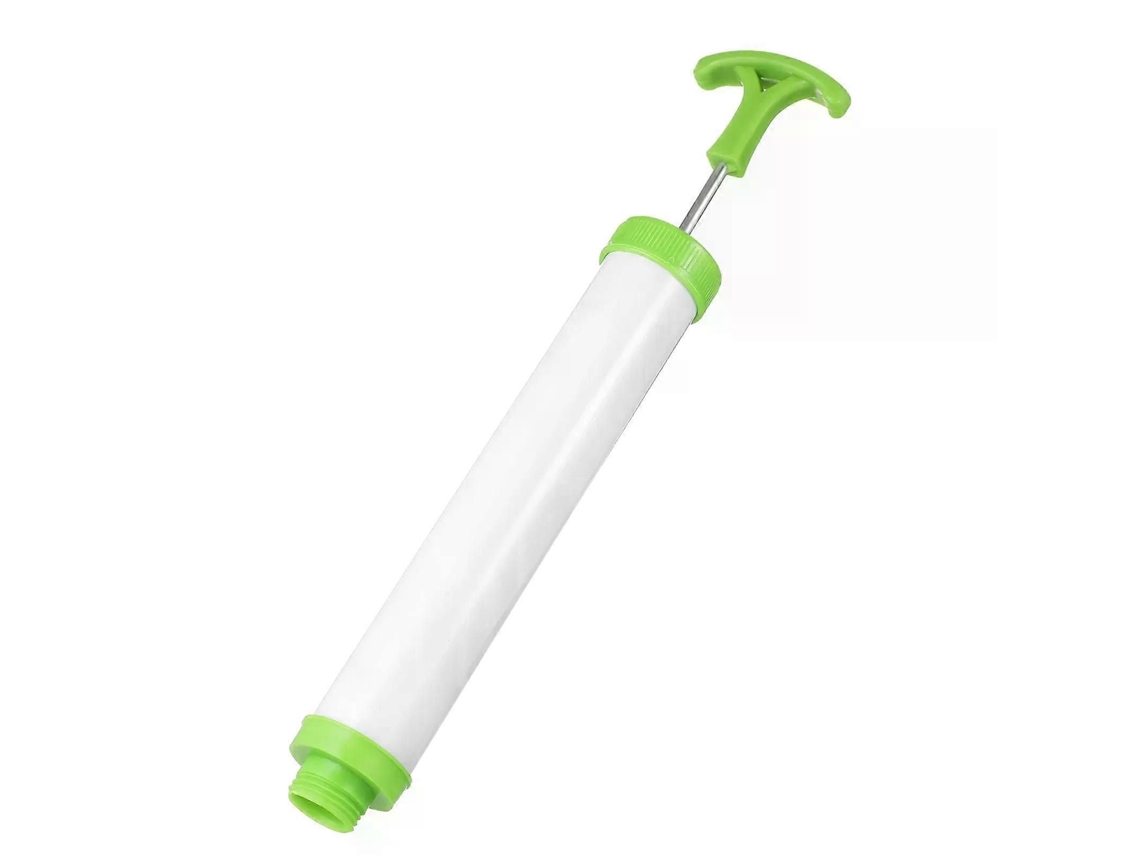 Bomba De Vácuo Manual Prática, Ar Plástico Para Esvaziar Sacos Armazenamento Comprimidos A Vácu O.