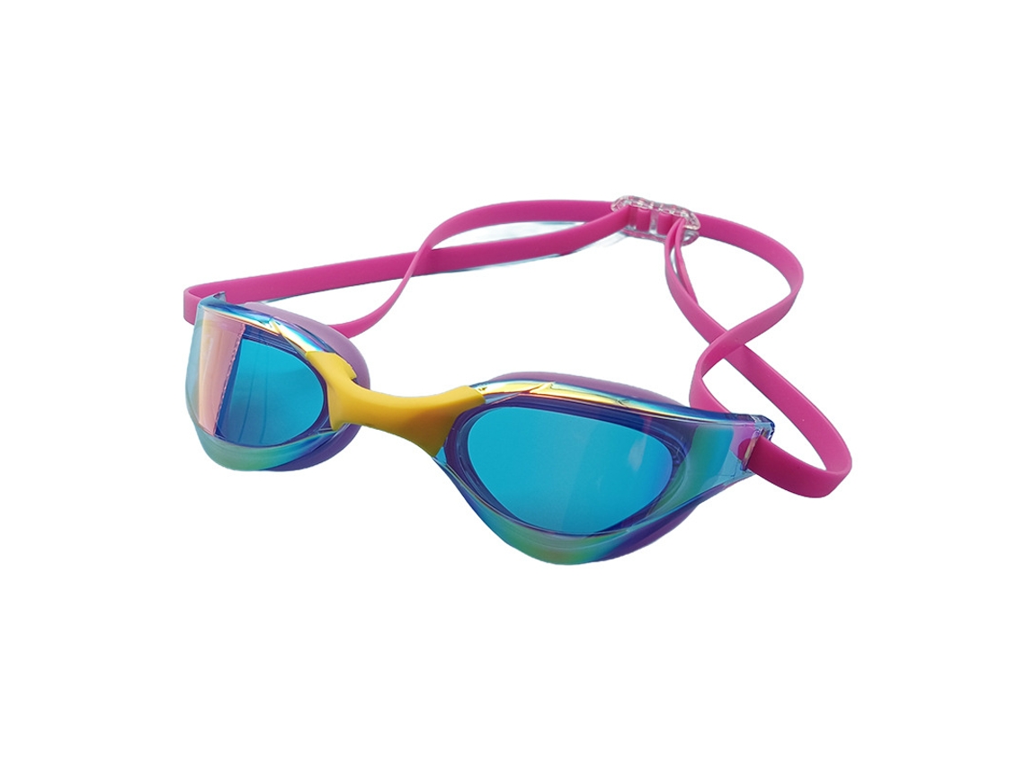 Óculos de Natação com Lentes Cinza/Amarelas, Proteção Uv, Antiembaçante, Sem Látex AQUAFORGE