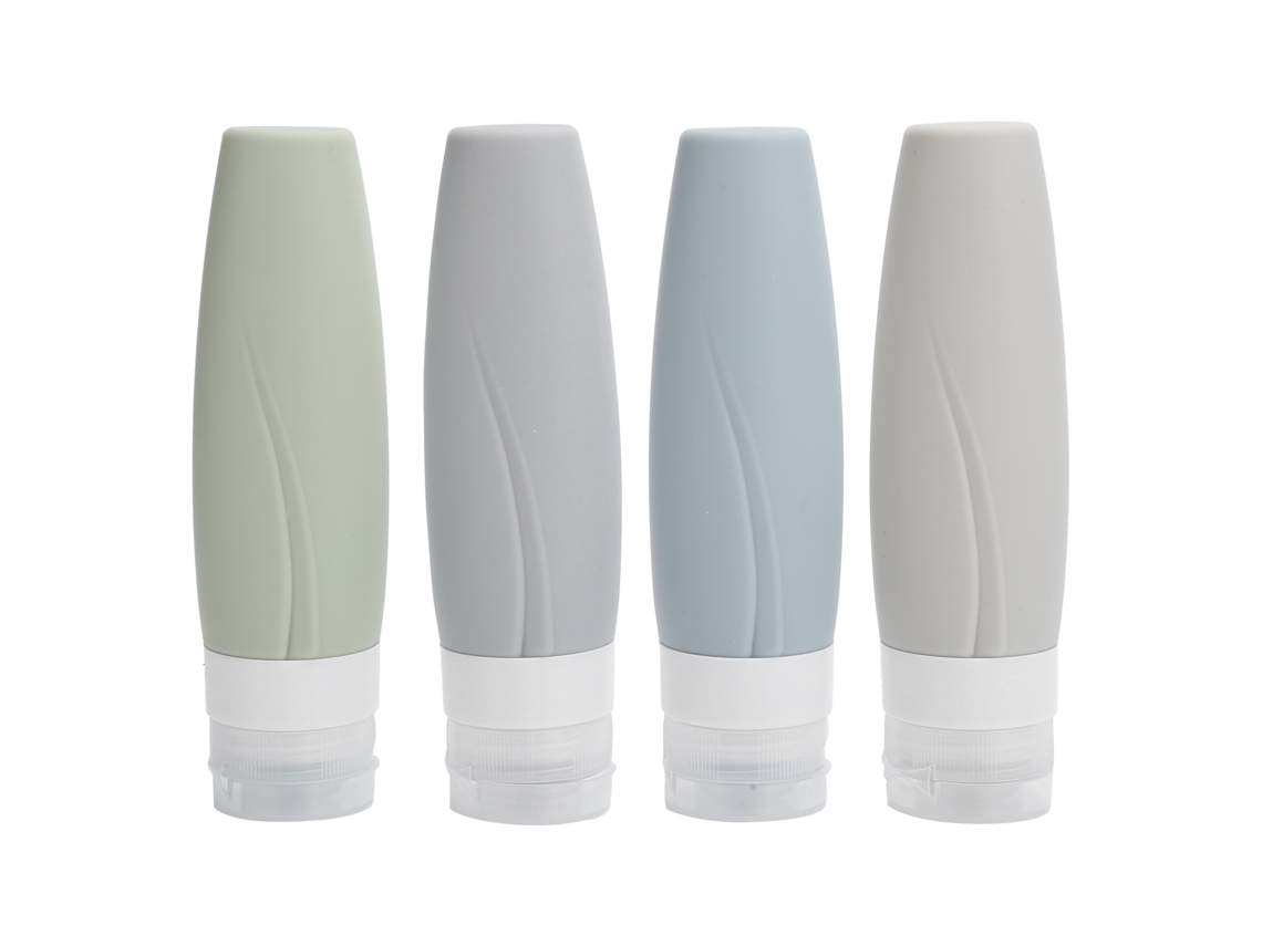 Garrafa de Viagem Recarregável de Silicone, 90ml AQUAFORGE