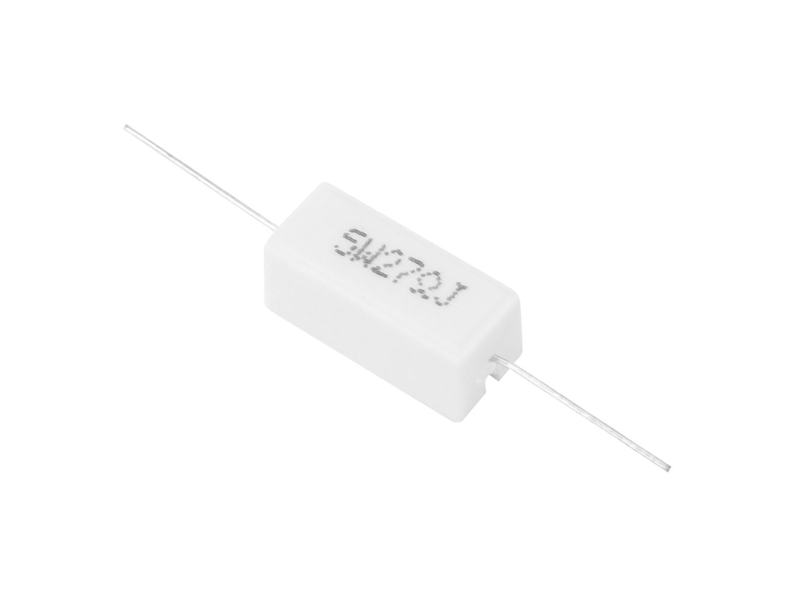 Resistor De Cimento 5w 27r Componentes Eletrônicos 10pcs