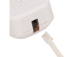 Aetheria telefone Fixo Kx t2026cid com Identificação de Chamadas 24 Tons de Chamada Sem Bateria Branco