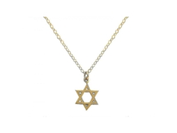 Colar Estrela de Davi em prata CHARM
