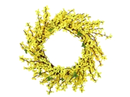 Laxiscreed Garland Decorativa De 45cm Com Ramos De Videira Em Tecido De Seda E Arame De Ferro