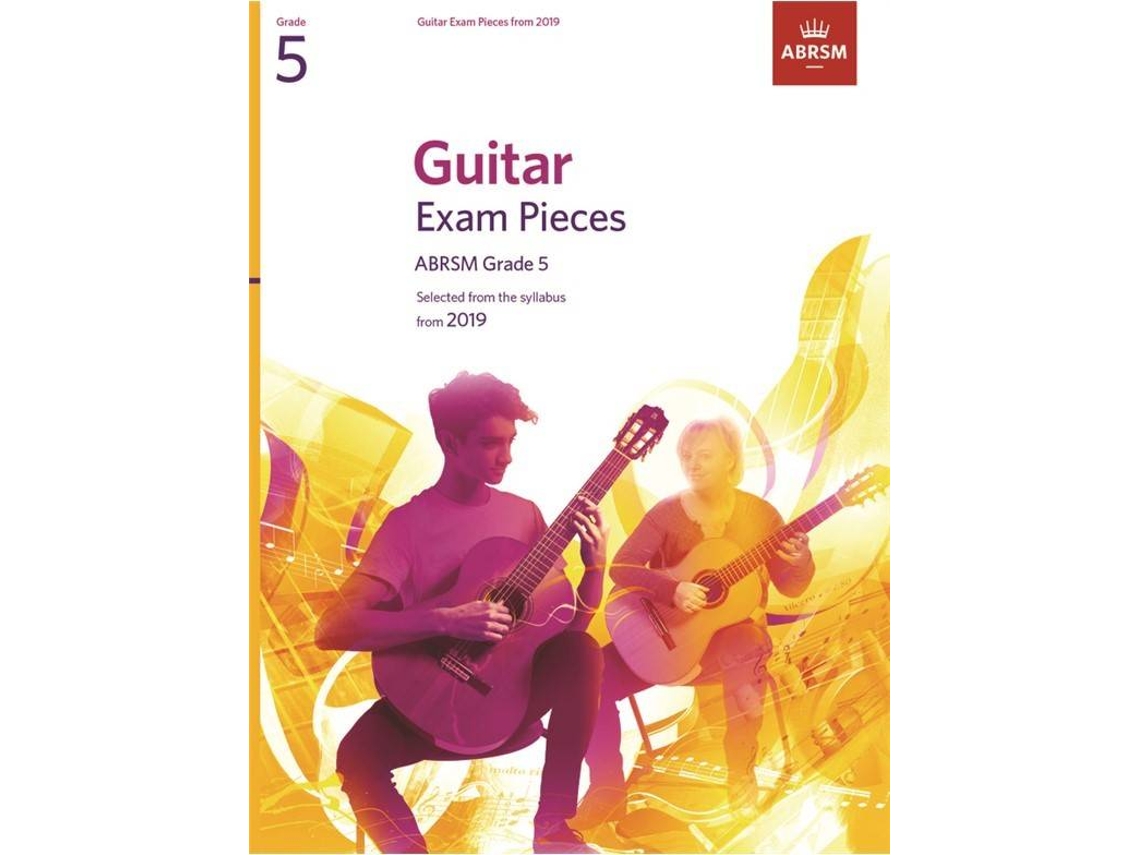 Partitura ABRSM Guitar Exam Pieces - Grade 5 (Para Guitarra Clássica - Idioma: Inglês)