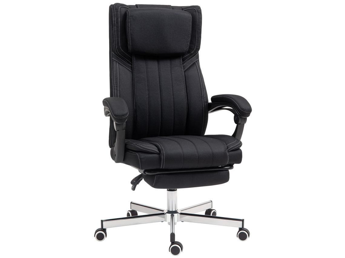 Cadeira de Escritório ergonômica, com apoios de braço rebatíveis, altura ajustável, função de balanço, cinza ZENCORE SERVICES