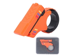 Mali brinquedo de Alivio de Estresse de Ponta Dos Dedos Slider Magnético Anti derrapante Laranja 3d