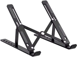 Lurelia Suporte Para Portátil Ajustável, Ergonómico, Em Preto