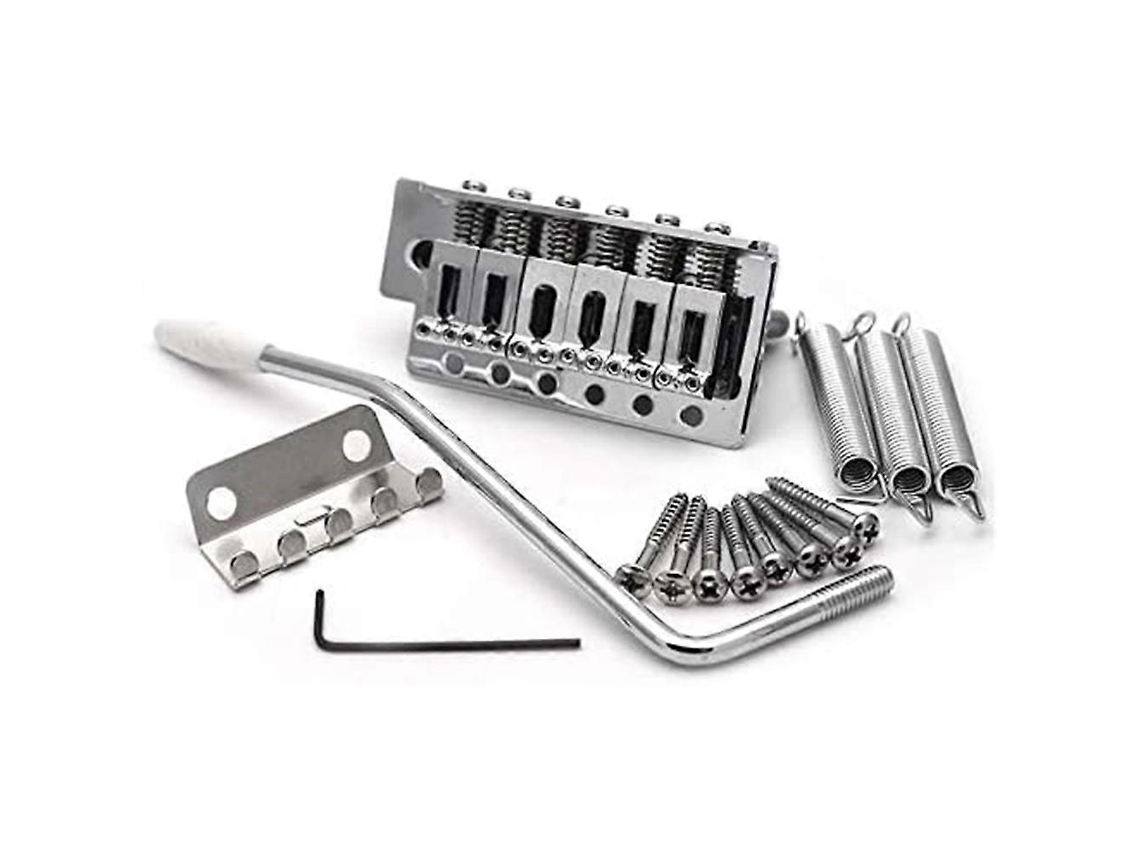 Conjunto de Ponte Tremolo de 52,5 Mm para Guitarra St, Prata AQUAFORGE