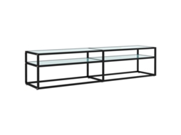 Tv Cabinet, Tv Cabinets Vidaxl Branco Vidro (n/a)