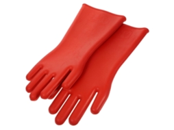 Luvas de Trabalho para Eletricista, Leves e Flexíveis, em Borracha Vermelha, com Palma Ergonômica. SFUSHOS