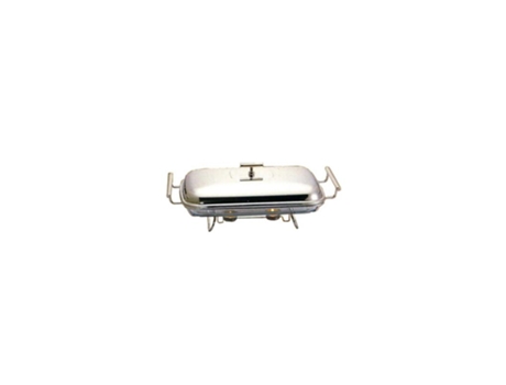 Assadeira Retangular 3 L com Tampa Inox Yo.32149