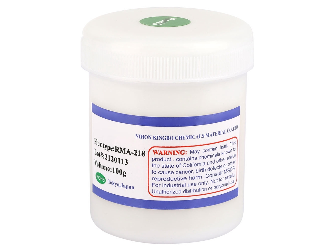 Pasta De Flux Rma-218 140g Para Soldadura E Reparação De Bga Reballing Ferramenta De Solda