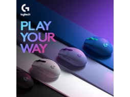 Mouse Gamer Sem Fio Logitech G304 Lightspeed Com Programação E 12000 Dpi Para Pc E Notebook