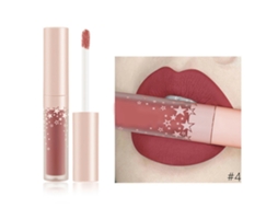 Brillo Labial Mate Nude De Larga Duración Ligero Hidratante Seguro Pigmentado Crema Labial Cosmético 9703-4