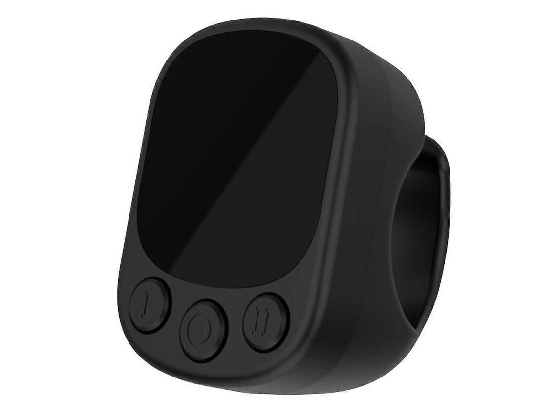 Controle remoto em formato de anel com touchpad, clicker automático inteligente para tecidos, clicker contínuo e controle remoto com anel Rolagem.