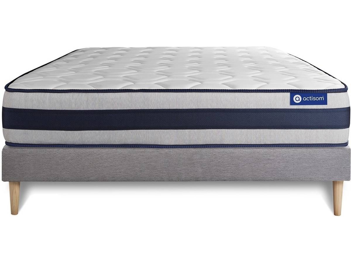 Conjunto de Estrado + Colchão ACTISOM Actimemo Ergo (Cinzento - 130x210cm)