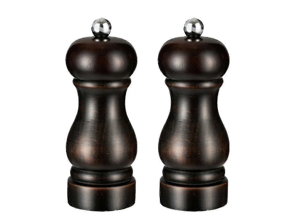 Conjunto De Moedor De Sal E Pimenta Manual, Com Ajuste De Moagem E Recarregável, Alta Qualidade