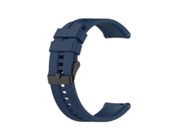 Pulseira De Silicone Para Huawei Watch Gt 2 Pro Com Fivela De Aço Preta (branca)