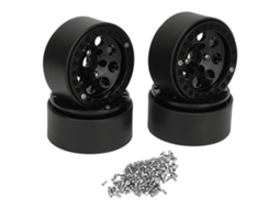 Aro de Roda Rc 1.9 Polegada LAXISCREED Alumínio Preto
