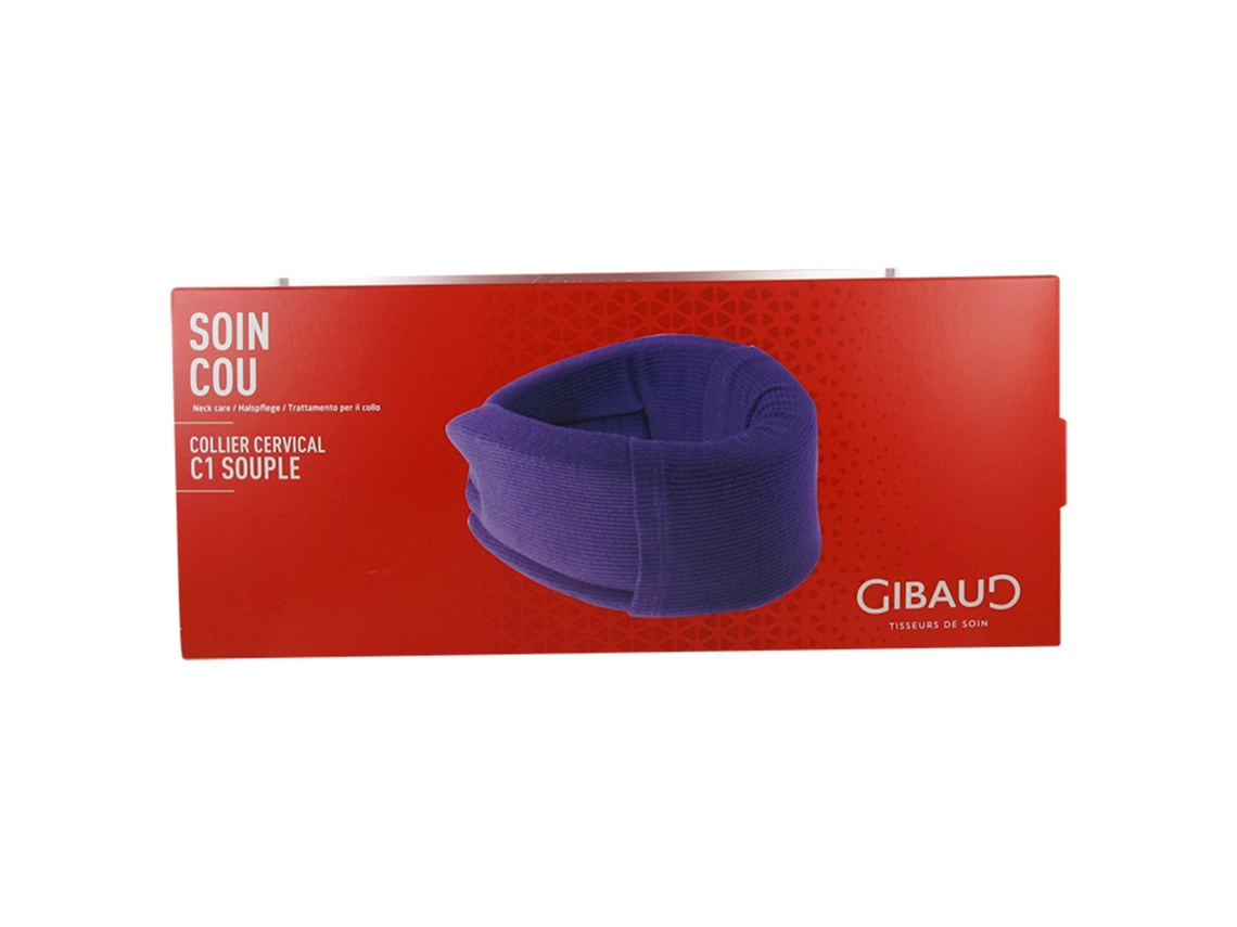 Colar Cervical C1 Flexível Azul Marinho Tamanho: Tamanho 1 GIBAUD