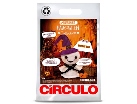 Kit De Crochet Circulo Amigurumi Halloween Collection Fantasminha Ci476331 3/848616