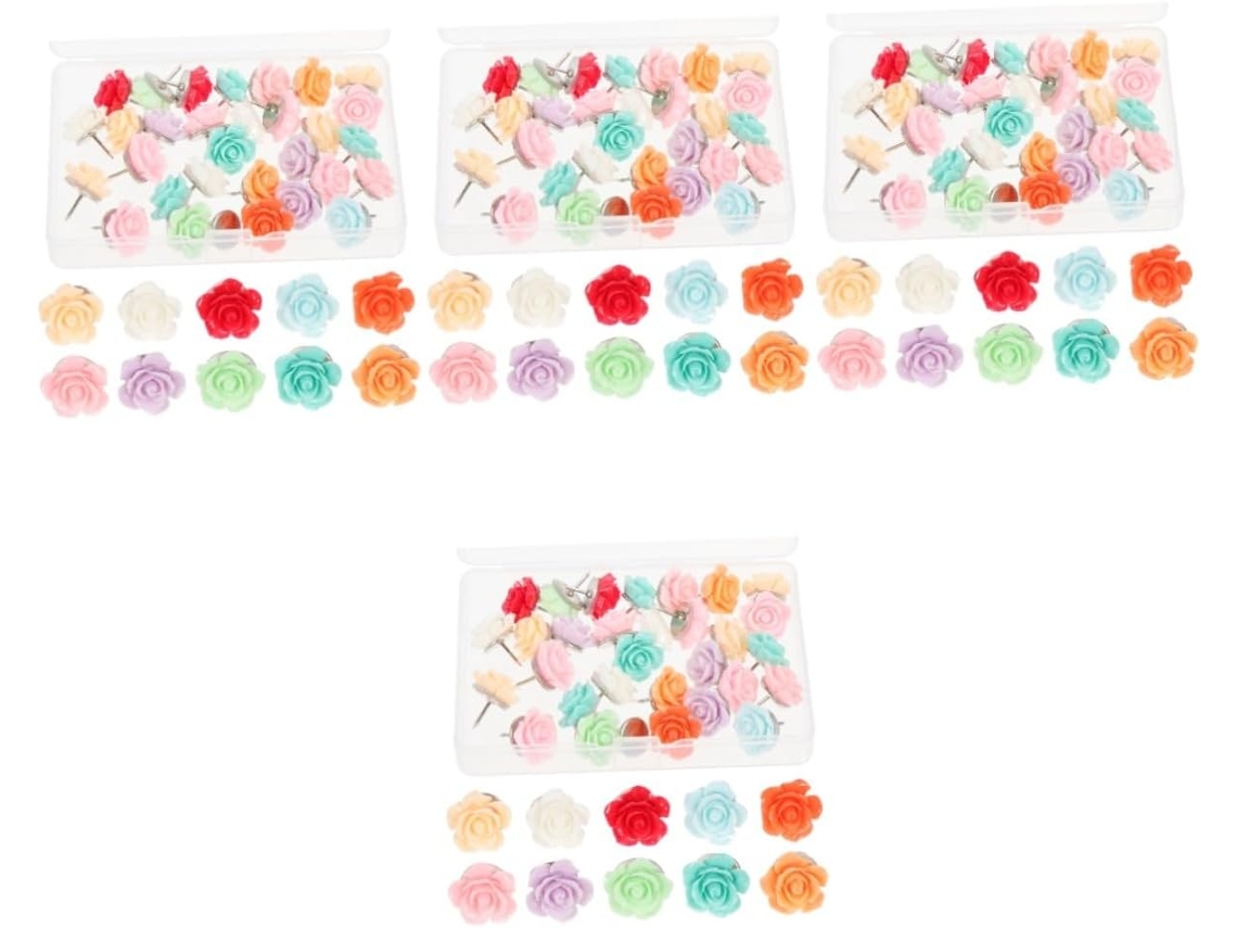 Conjunto De 120 Tachinhas Coloridas Para Mapas E Avisos,