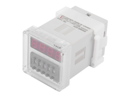 Relé de Retardo de Encendido Digital Led Dh48s 2zh 0.01s 99h99m 8 pinos Dpdt