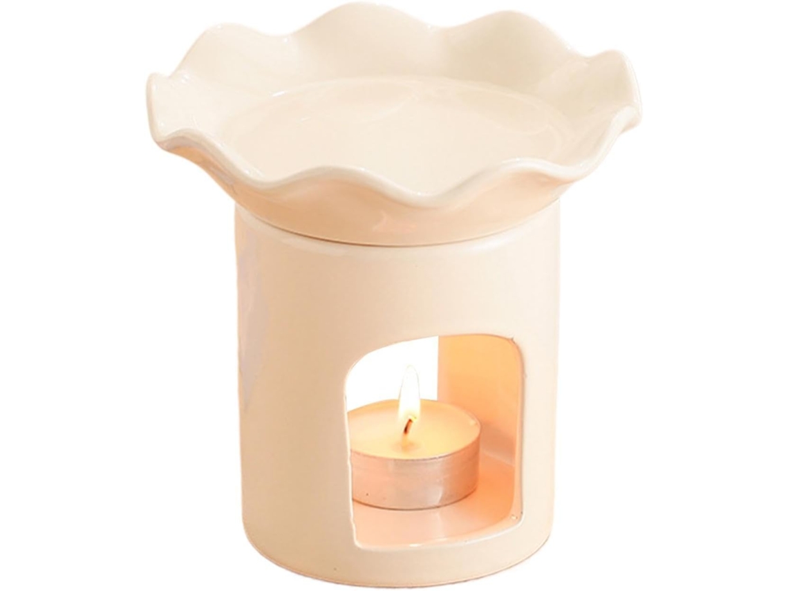 Queimador De Óleo Cerâmico, Difusor De Velas | Design De