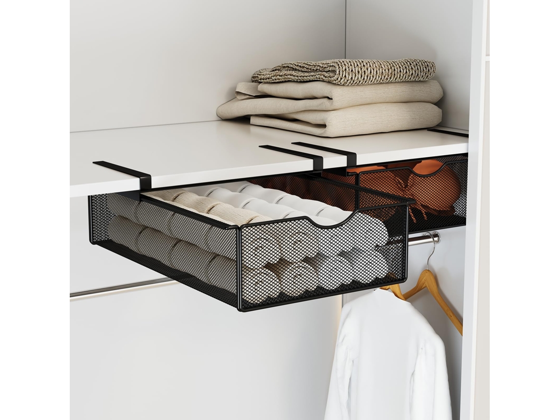 Conjunto com 2 Caixas Organizadoras para Calcinhas e Meias S/MARCA