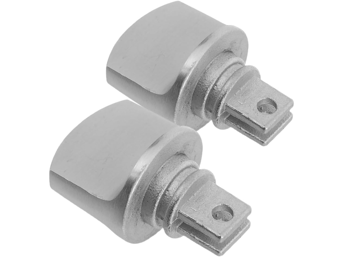 Popetpop 2 Peças Maçaneta De Fechadura Porta Resistente Em Aço Inoxidável, Maçaneta De Substituição Para Uso Interno Em