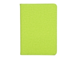 Capa protetora de tecido para Kindle Paperwhite (4ª geração, 2018) - Verde claro e dourado