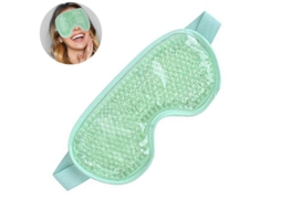 Fasst máscara de Ojos Reutilizable Con Gel, Terapia Fría/caliente para Ojeras, Migrañas Y Alivio Del Dolor CUIDADOS