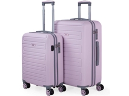 Conjunto de 2 Malas de Viagem SKPAT ABS Roxo