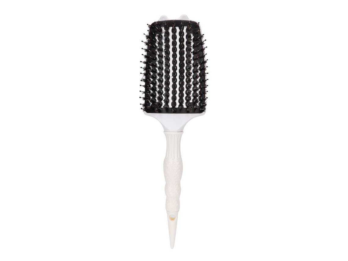 Pente Profissional De Cabelo Com Massagem Para Estilo, Design Ergonômico E Dentes Redondos (branco)