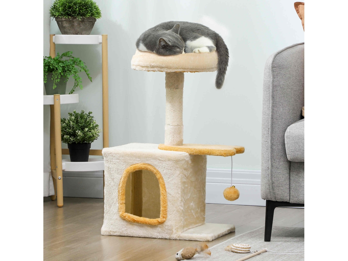 Caixa Para Gato, Acabamento Bege, 72 X 30 X 40 Cm