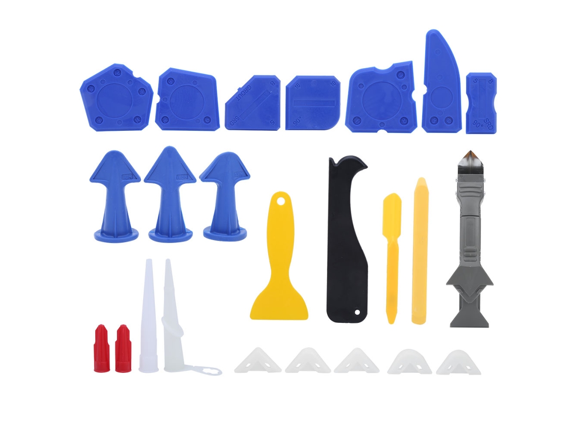 24 Piezas De Ferramentas De Selagem Ferramentas De Construção Terminador De Silicone Bico De Preenchimento