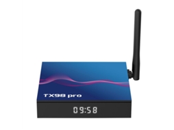 Box Smart Tv Tx98 Pro Set- H618 para Android 12.0 Wifi 6 Bluetooth 5.0 Plug Eua 4+64Gb