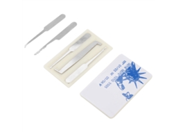 Conjunto De 5 Ferramentas De Treino Para Abertura De Fechaduras, Kit Dedicado À Prática De Serralheiros