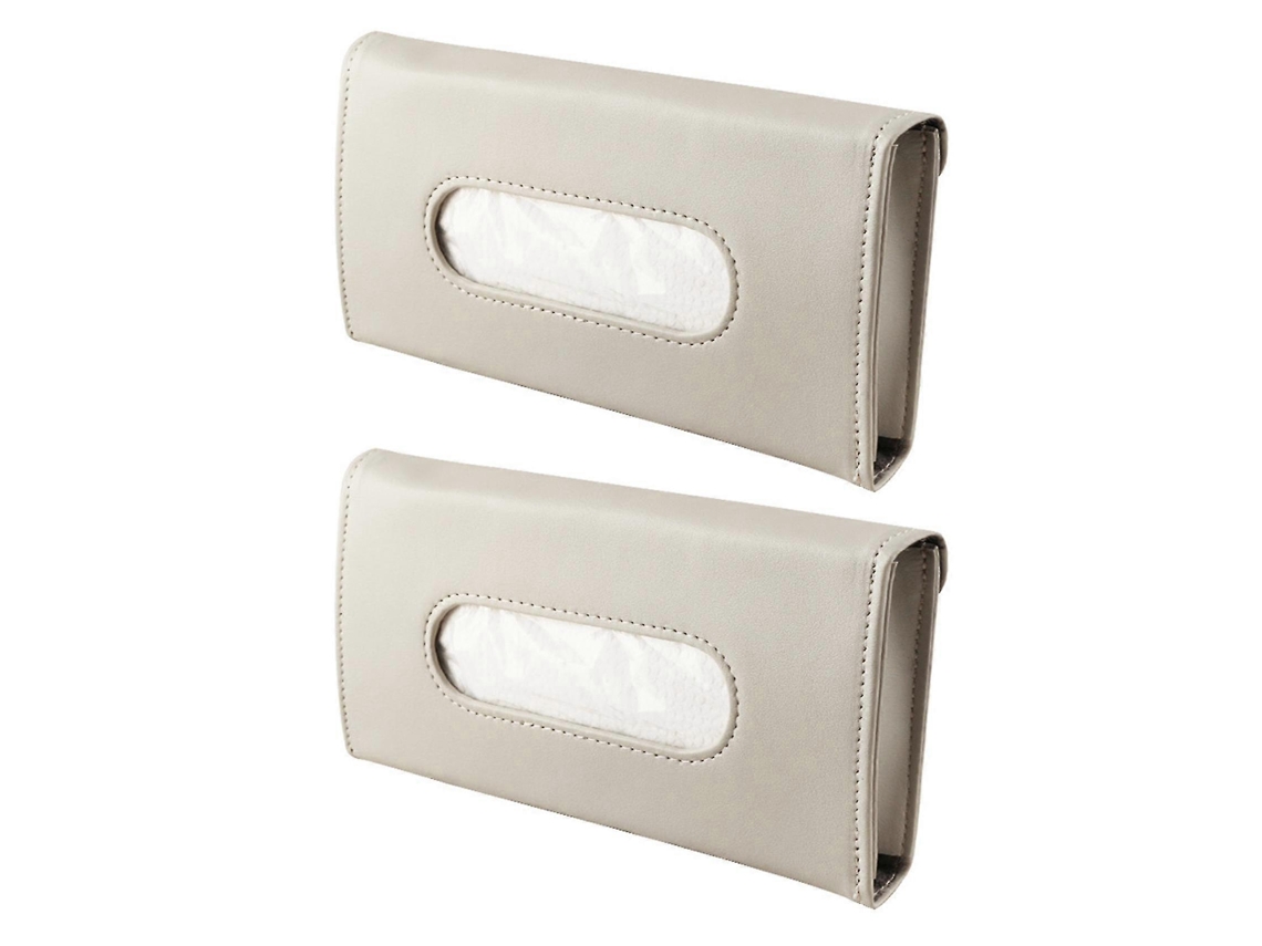 Unidades De Porta Lenços Para Carro, Porta Lenços Para Quebra Sol, Caixa Organizadora Para Máscaras E Decoração Interna Do Veículo Hengjian (ser)