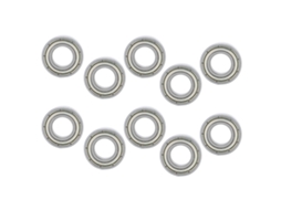 10 Peças Acessórios De Metal Prata Para Impressora 3d V-slot Motor Nema23 Rolamento 688zz
