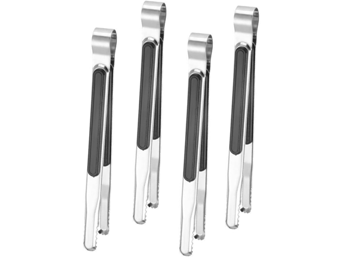 Pinças De Cozinha Ergonômicas Toyvian 4 Peças, Práticas Para Churrascos, Grelhas E Para Servir Alimentos