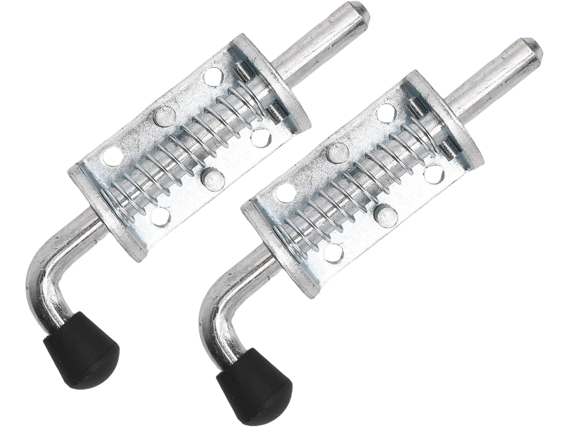 Conjunto De Duas Fechaduras Reforçadas 6 Polegadas Portas E Reboques, Feitas De Aço Sólido Alta Resistência Com