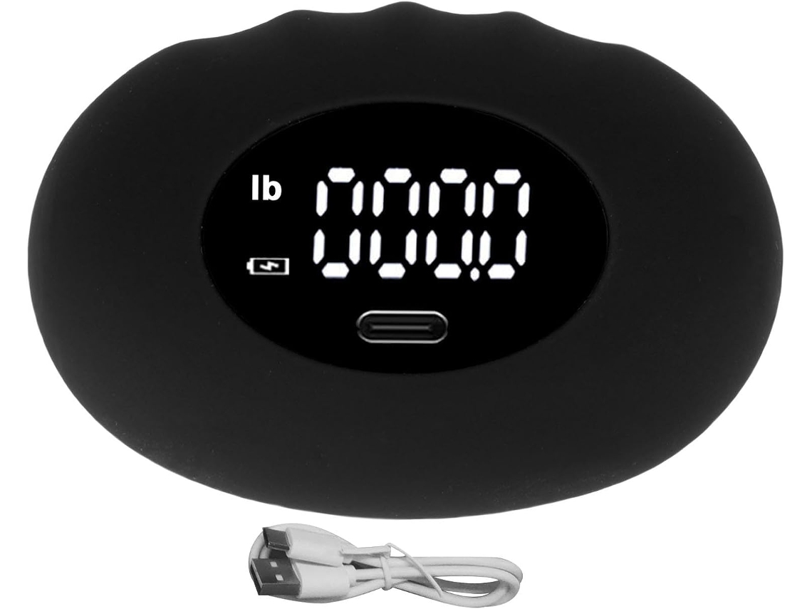 Gavigain Hand Grip Strength Trainer, Dinamômetro Eletrônico, Fortalecedor De Dedos E Palmas, Exercitador De 180kg 396lb