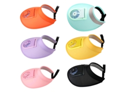 Chapéu de Verão com Ventoinha para Ciclismo