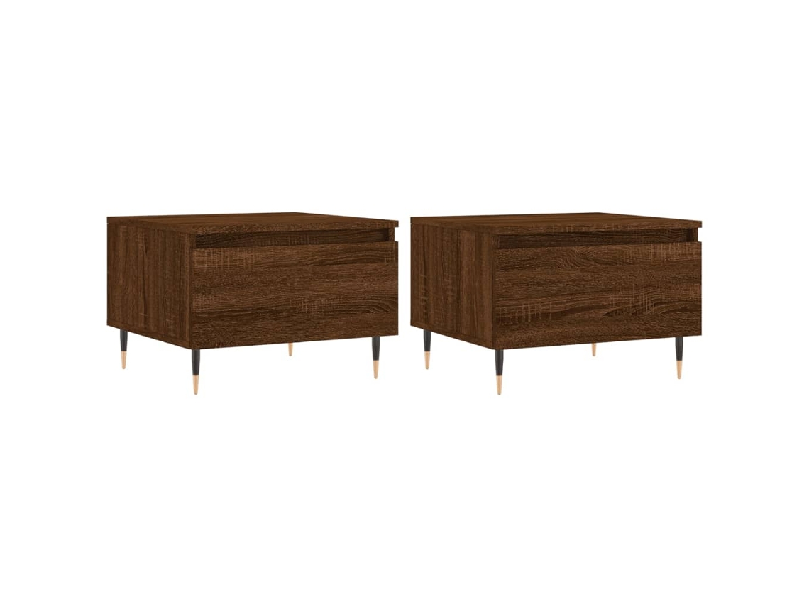 Coffee Table, Coffee Tables Vidaxl Marrom Madeira Processada (n/a)
